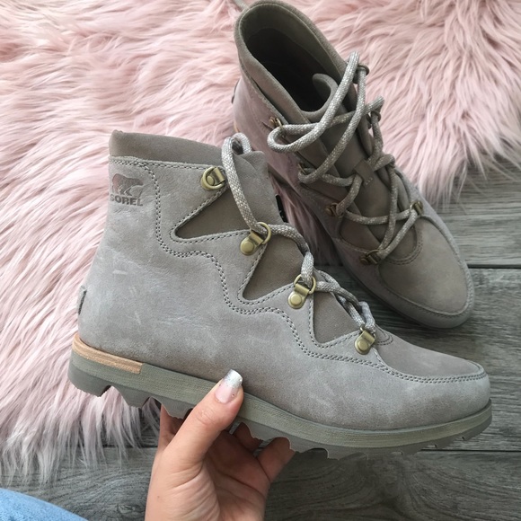 SOREL sneakchic alpine waterproof suede boots - Picture 3 of 8